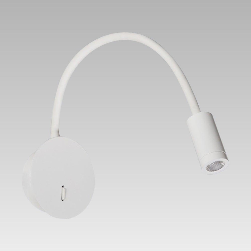 Prezent 32317 - Lampada LED flessibile NOIR 1xLED/3W/230V