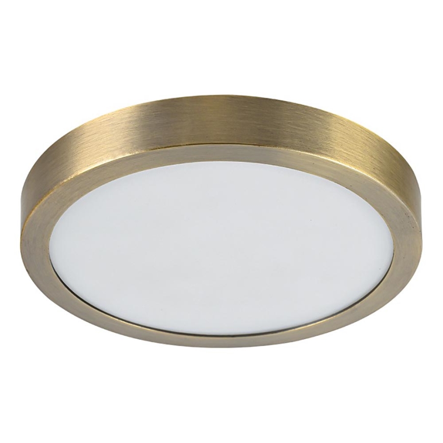 Prezent 49060 - Plafoniera LED LENYS LED/22W/230V 4000K diametro 22,5 cm ottone