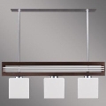 Prezent 51253 - Lampada a sospensione SANGA 3xE14/60W/230V