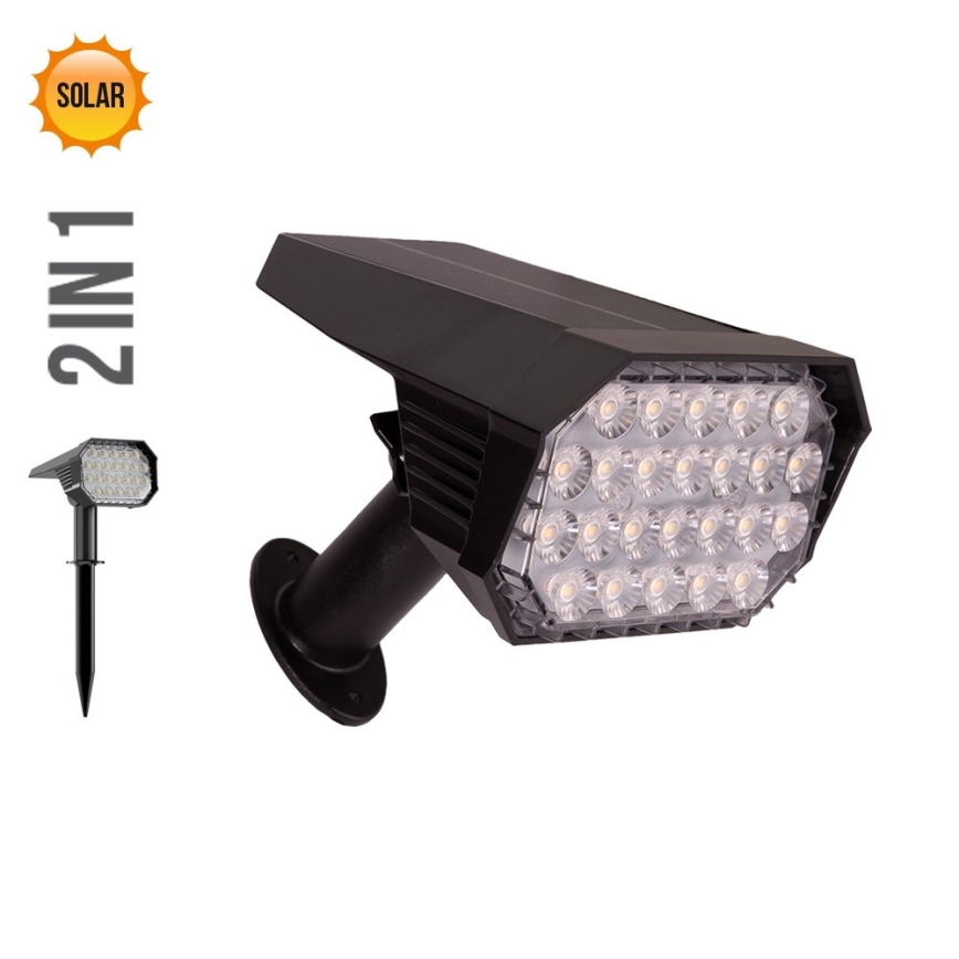 Prezent 65285 - Lampada LED solare 2in1 FOLD LED/4,8W/3,7V IP65 1200 mAh