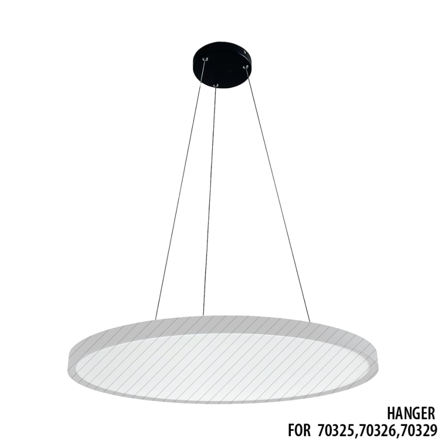 Prezent 70330 - Cavo di alimentazione a 3 fili TRIMO 15x100 cm nero