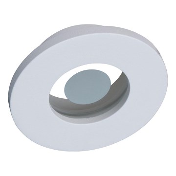 Prezent 71114 - Faretto da incasso per bagno FAY 1xGU10/50W/230V Ø 8,5 cm IP44 bianco