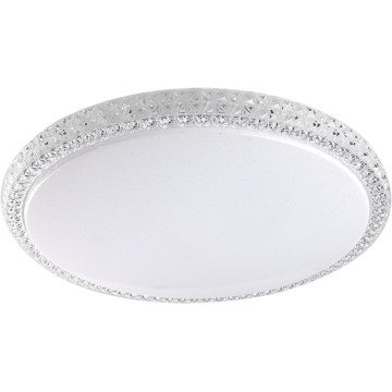 Prezent 71339 - Plafoniera da soffitto dimmerabile LED AMBIA LED/30W/230V 3000/4000/6500K diam. 39,5 cm trasparente