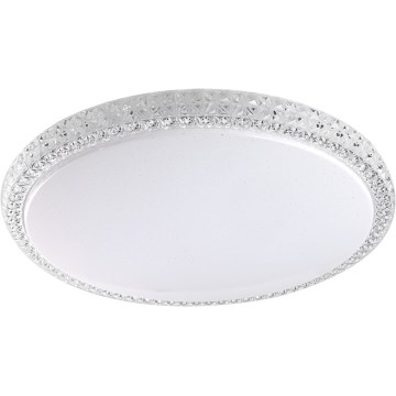 Prezent 71340 - Plafoniera dimmerabile AMBIA LED/40W/230V 3000/4000/6500K Ø 49,5 cm trasparente