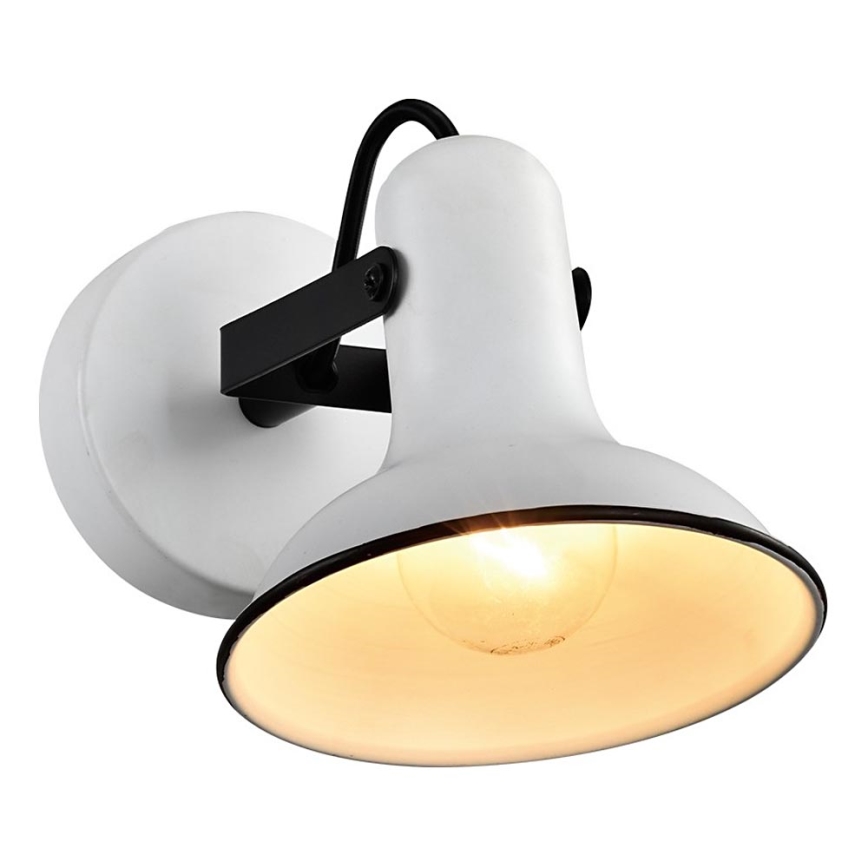 Prezent 75473 - Faretto da parete ANDORA 1xE14/40W/230V bianco