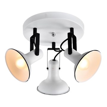 Prezent 75475 - Faretto ANDORA 3xE14/40W/230V bianco