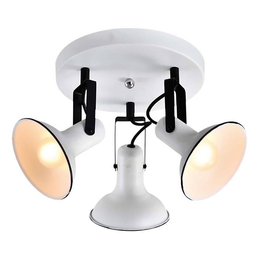 Prezent 75475 - Faretto ANDORA 3xE14/40W/230V bianco