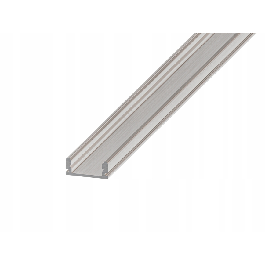 Profilo da incasso per strisce LED 1 m argento/bianco