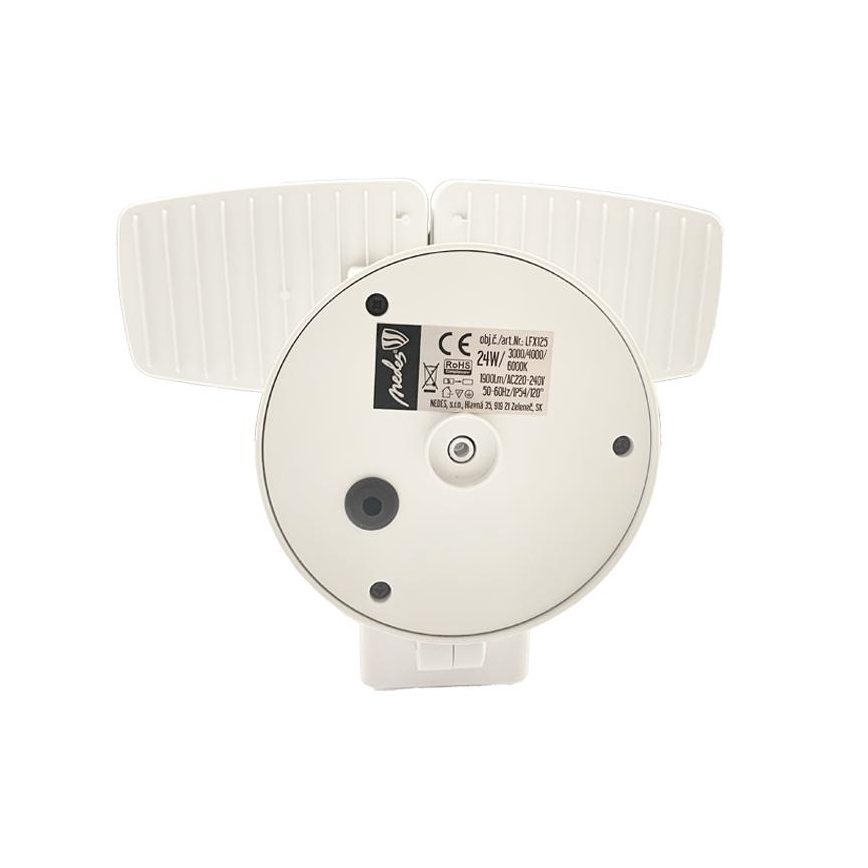 Proiettore da esterno a LED con sensore LED/24W/230V 3000/4000/6000K IP54 bianco