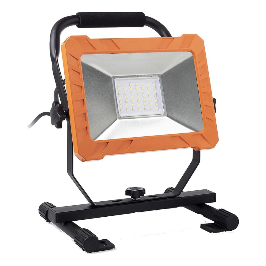 Proiettore LED/50W/230V 6500K IP65 arancione/nero