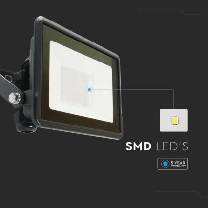 Proiettore LED con connessione diretta SAMSUNG CHIP LED/20W/230V IP65 3000K