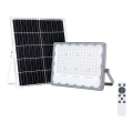 Proiettore LED con pannello solare FOCUS LED/100W/15000 mAh 3,2V 6000K IP65 + telecomando