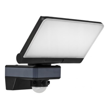 Proiettore LED con sensore di movimento e sensore crepuscolare LED/44W/230V 4200K IP54 nero