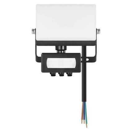 Proiettore LED con sensore di movimento e sensore crepuscolare TAMBO EVO LED/10W/230V 4000K IP44 nero