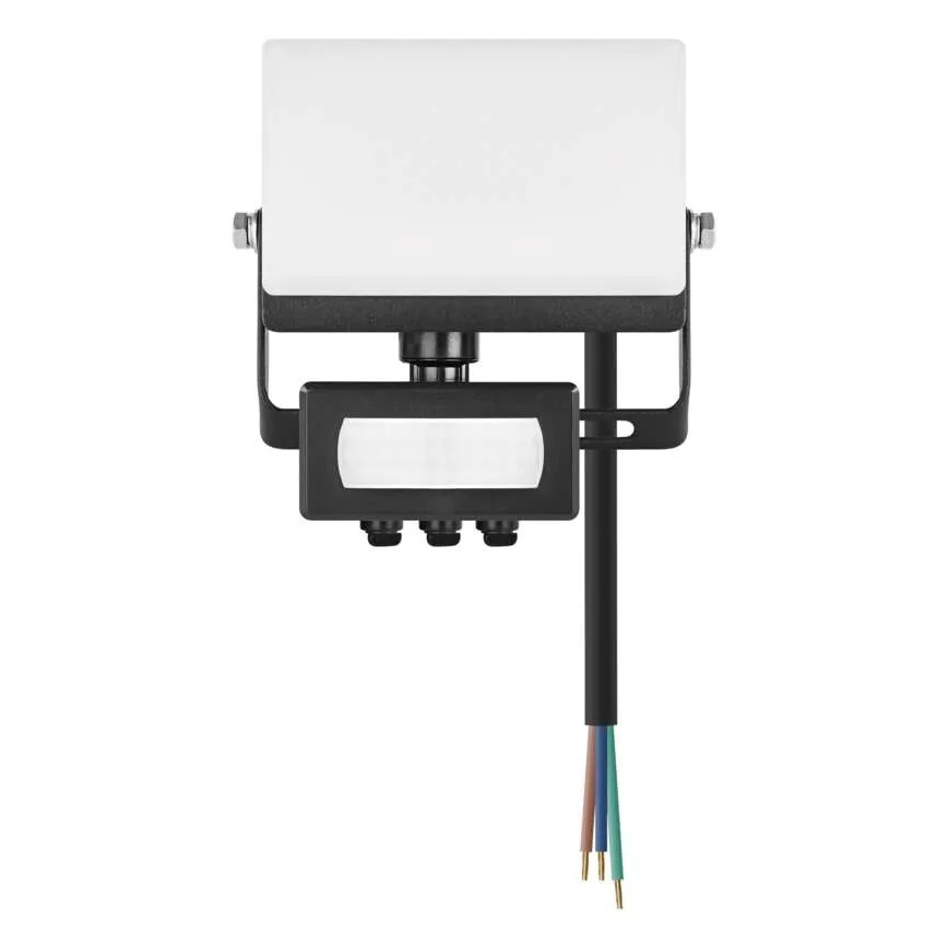 Proiettore LED con sensore di movimento e sensore crepuscolare TAMBO EVO LED/10W/230V 4000K IP44 nero