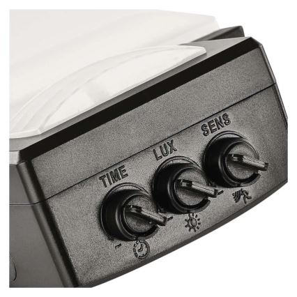 Proiettore LED con sensore di movimento e crepuscolare TAMBO EVO LED/20W/230V 4000K IP44 nero