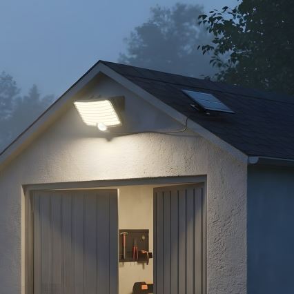 Proiettore LED con sensore e pannello solare ALEX LED/5,5W/3,7V 1200 mAh IP44
