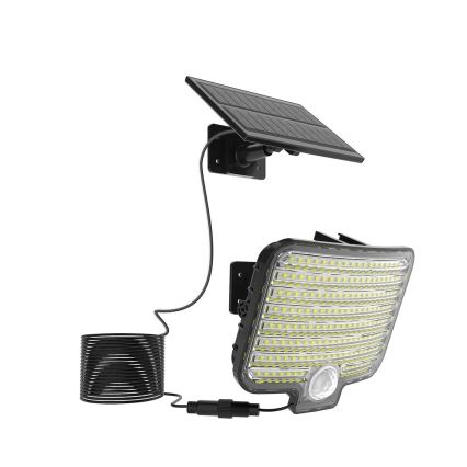 Proiettore LED con sensore e pannello solare ALEX LED/5,5W/3,7V 1200 mAh IP44