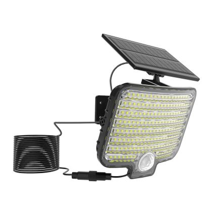 Proiettore LED con sensore e pannello solare ALEX LED/5,5W/3,7V 1200 mAh IP44
