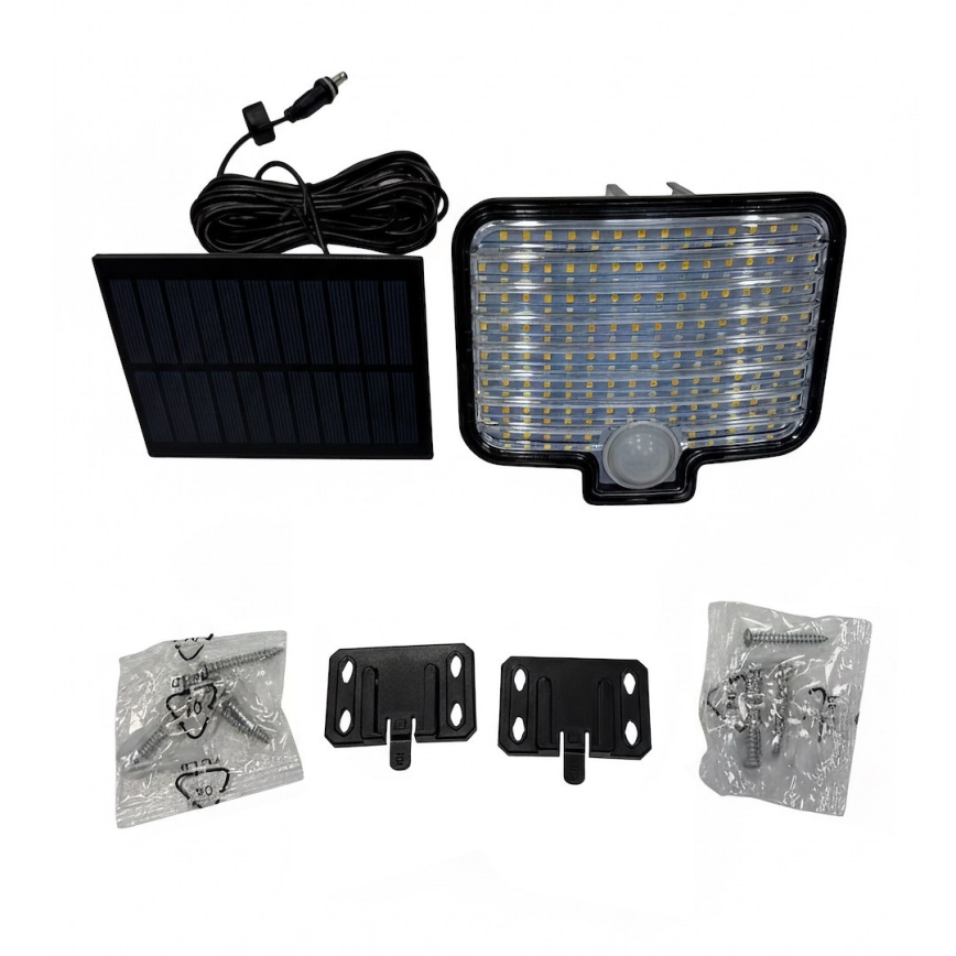 Proiettore LED con sensore e pannello solare ALEX LED/5,5W/3,7V 1200 mAh IP44