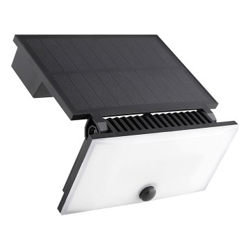 Proiettore LED con sensore e pannello solare FUJI LED/8W/3,7V 2000 mAh IP44