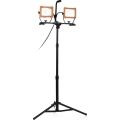 Proiettore LED con stativo 2xLED/30W/230V 4000K IP65 arancione/nero