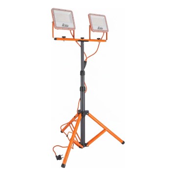 Proiettore LED con stativo 2xLED/50W/230V 4500K IP65 arancione