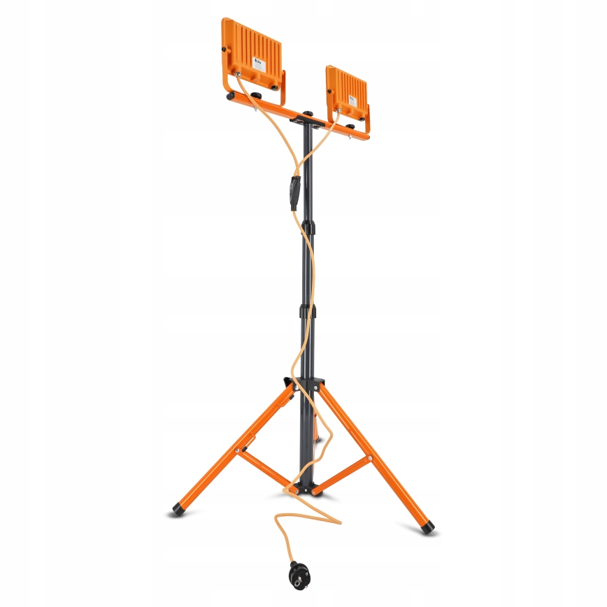 Proiettore LED con stativo 2xLED/50W/230V 4500K IP65 arancione