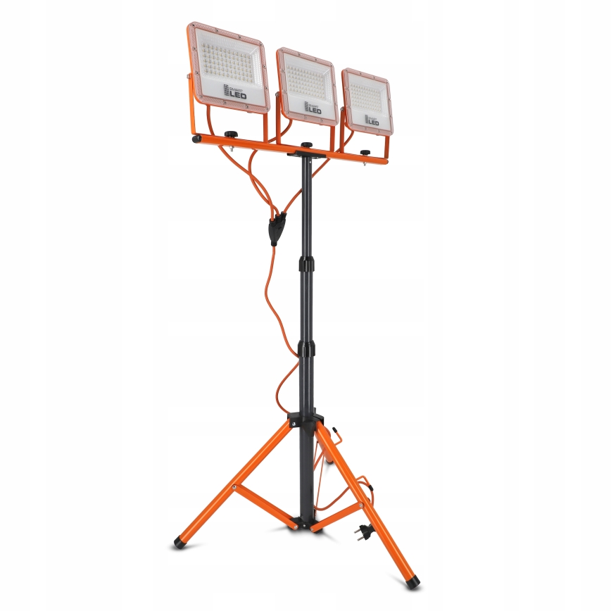 Proiettore LED con stativo 3xLED/50W/230V 4500K IP65 arancione