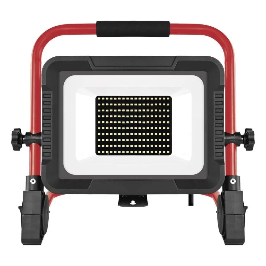 Proiettore LED con stativo ELION LED/100W/230V 4000K IP65 rosso/nero