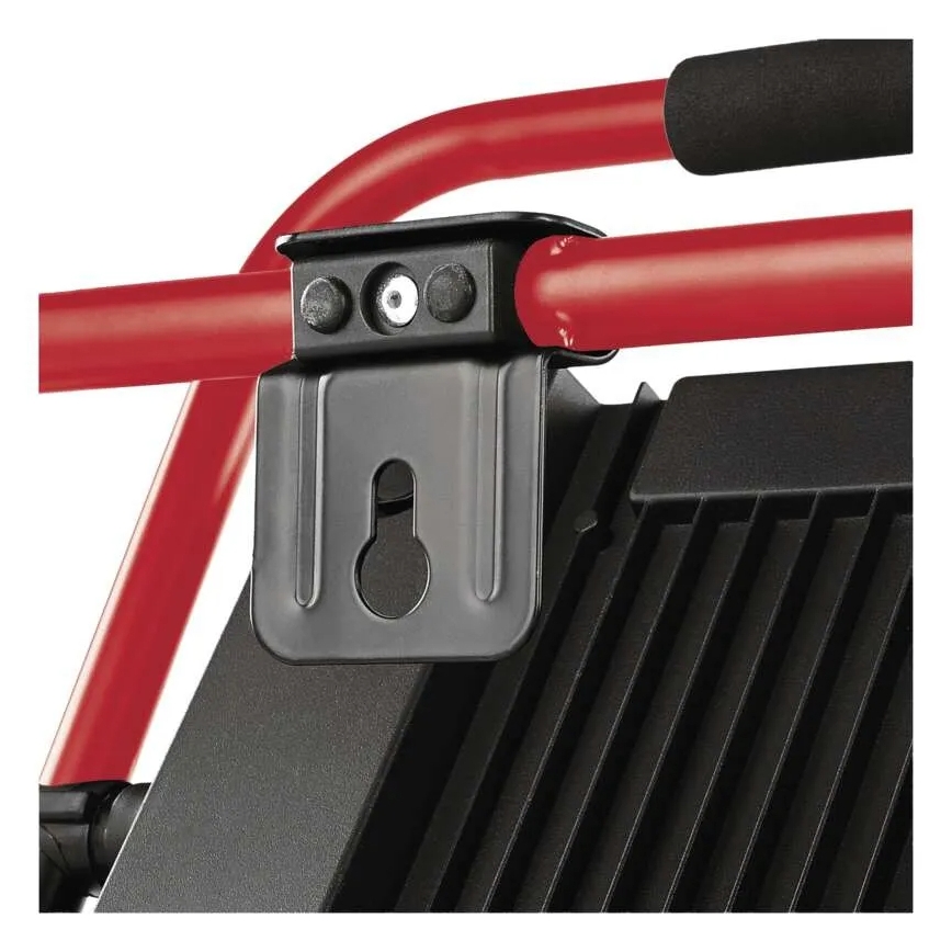Proiettore LED con stativo ELION LED/100W/230V 4000K IP65 rosso/nero
