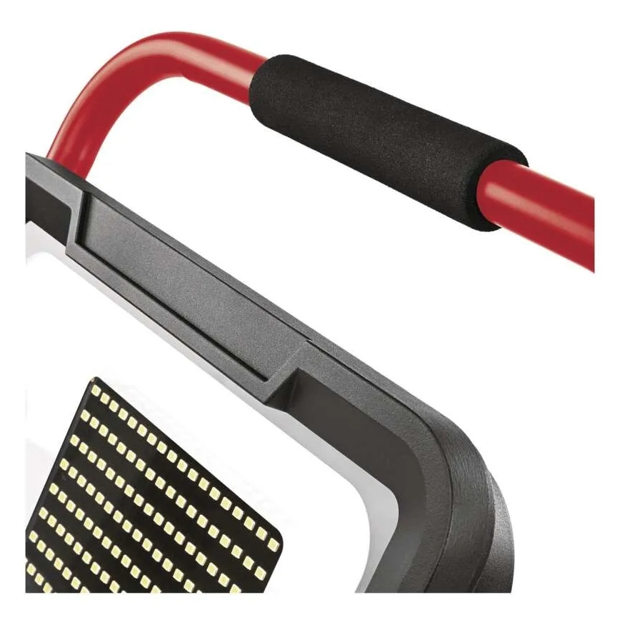 Proiettore LED con stativo ELION LED/100W/230V 4000K IP65 rosso/nero