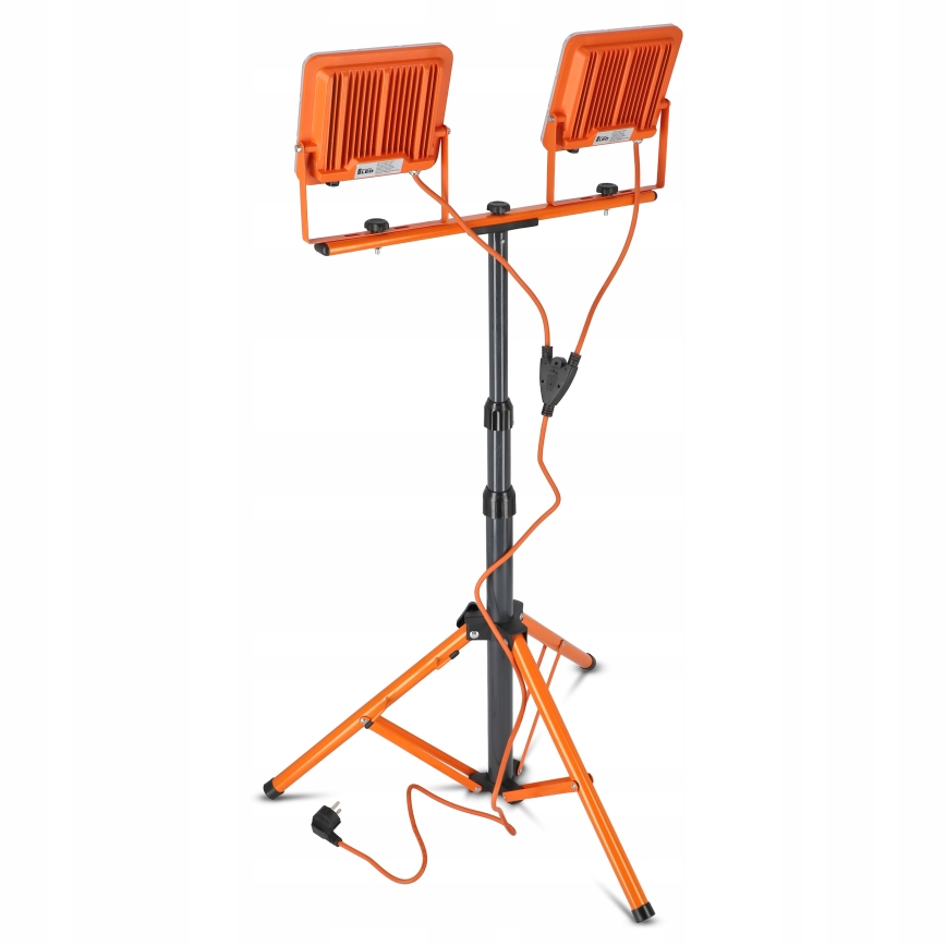 Proiettore LED con treppiede 2xLED/50W/230V 4500K IP65 arancione