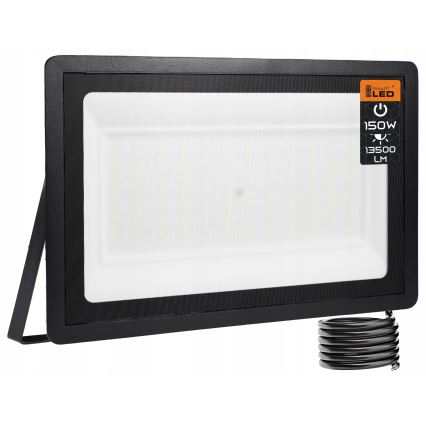 Proiettore LED da esterno 150W/230V 4500K IP65 nero