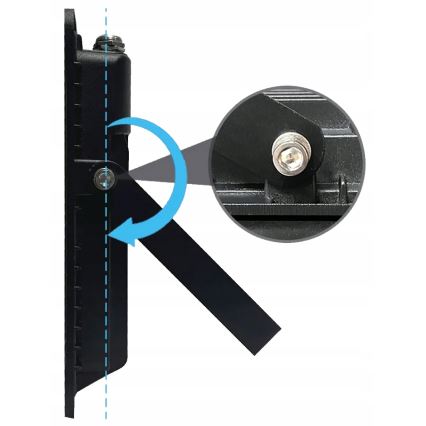 Proiettore LED da esterno 150W/230V 4500K IP65 nero