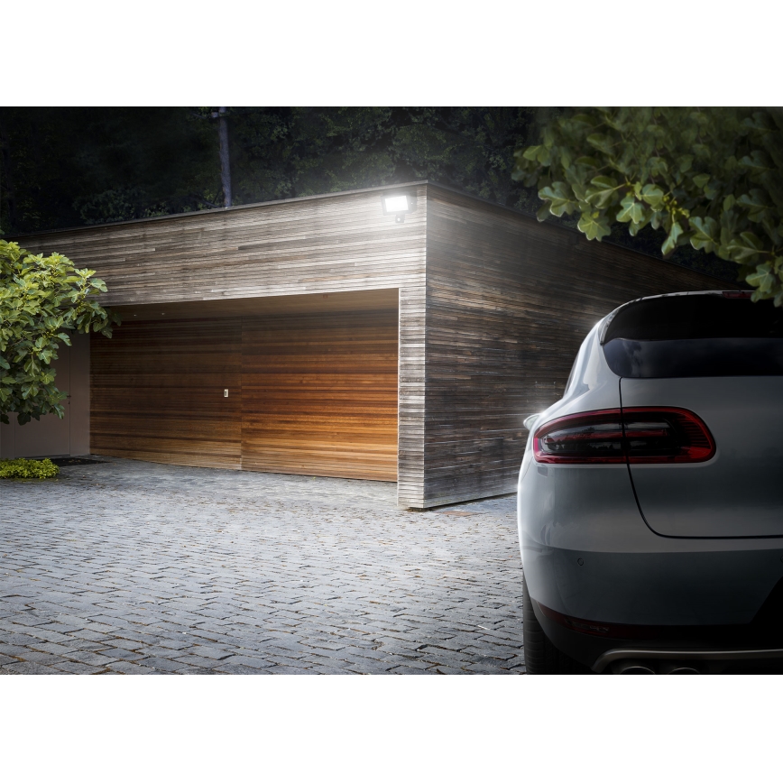 Proiettore LED da esterno con sensore NOCTIS LUX 2 LED/50W/230V 3000K IP44 bianco