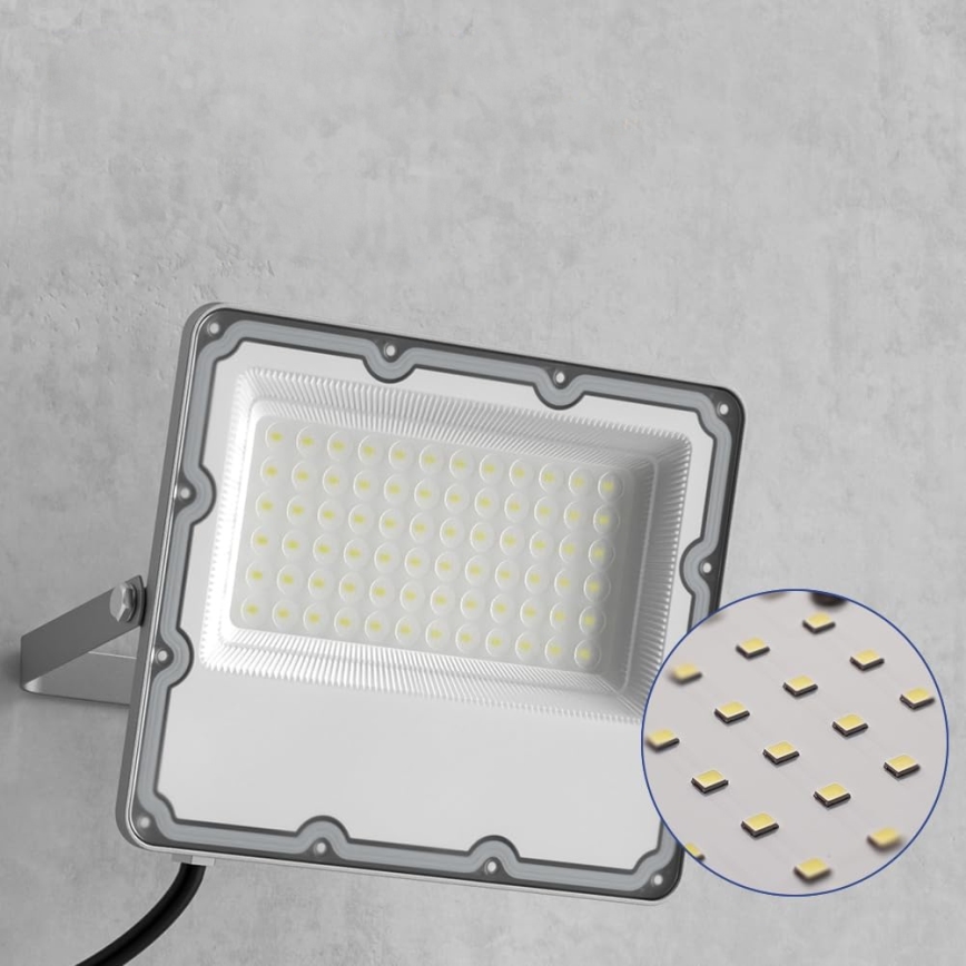 Proiettore LED da esterno LED/100W/230V 4500K IP65 grigio