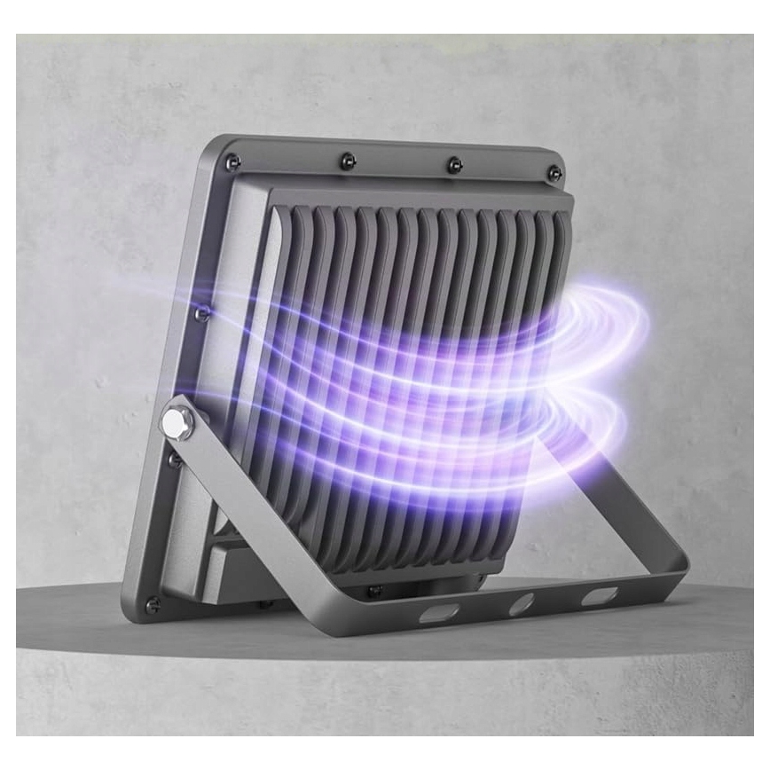 Proiettore LED da esterno LED/100W/230V 4500K IP65 grigio