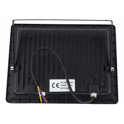 Proiettore LED da esterno LED/100W/230V 4500K IP65 nero