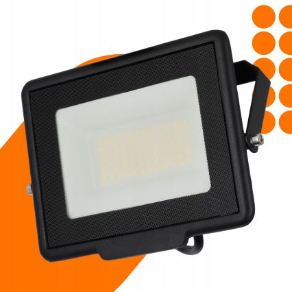 Proiettore LED da esterno LED/50W/230V 4500K IP65 nero