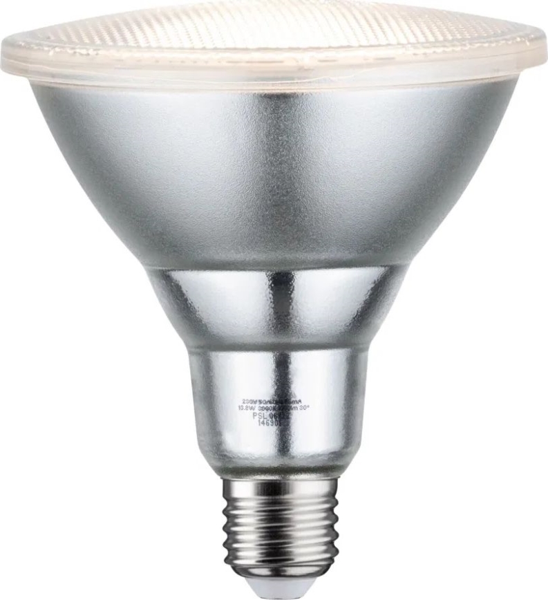 Proiettore LED dimmerabile lampadina PAR38 E27/13,8W/230V 3000K - Paulmann 28826