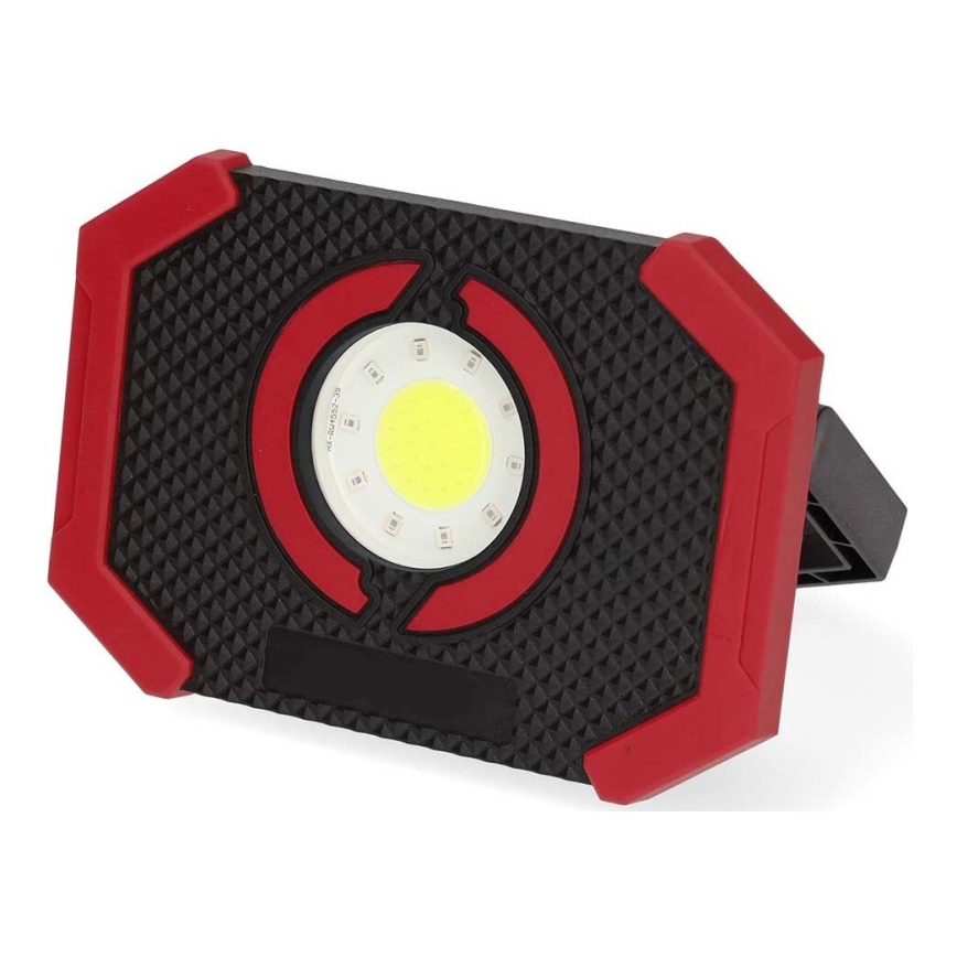 Proiettore LED dimmerabile ricaricabile con power bank LED/10W/3000 mAh IPX2