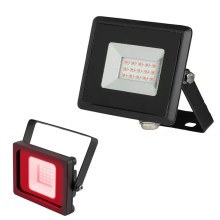 Proiettore LED LED/10W/230V IP65 rosso