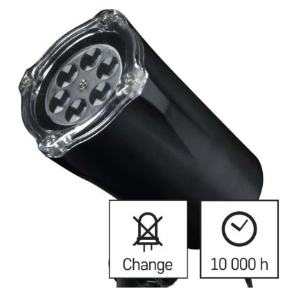 Proiettore LED natalizio da esterno LED/3,6W/230V IP44 bianco freddo