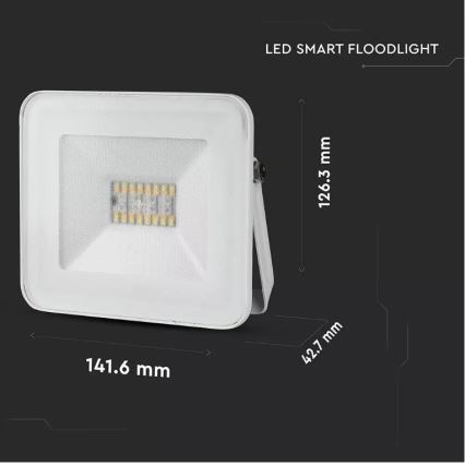 Proiettore LED Smart dimmerabile RGB LED/20W/230V IP65 bianco