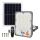 Proiettore LED solare dimmerabile 50W/3,2V 5000K 6000 mAh IP65 nero + telecomando