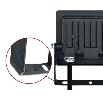 Proiettore LED TAMBO EVO LED/20W/230V 4000K IP65 nero