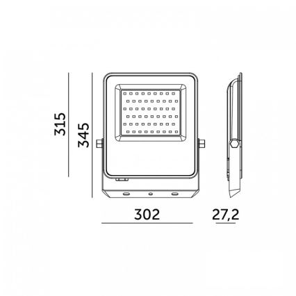 Proiettore LED ULSAN 200W/230V 4000K IP65