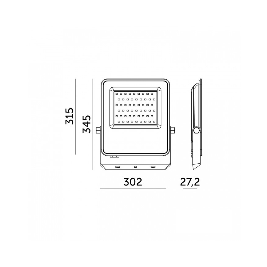 Proiettore LED ULSAN 200W/230V 4000K IP65