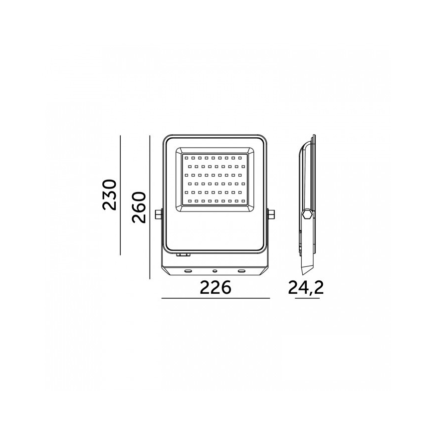 Proiettore LED ULSAN LED/100W/230V 4000K IP65